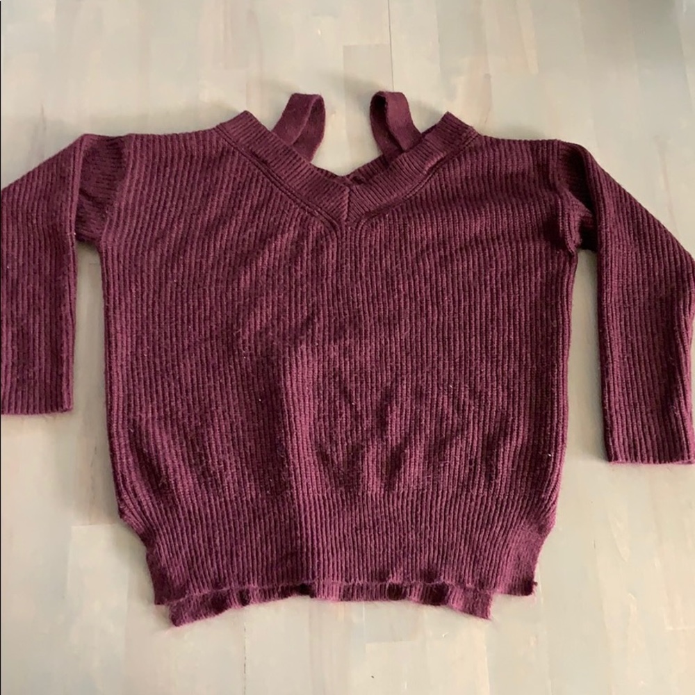 Maroon Blouse/Sweater